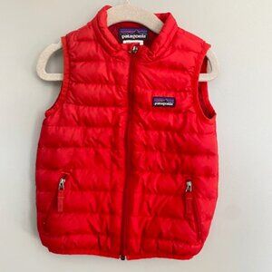 Patagonia Red Puffer Vest